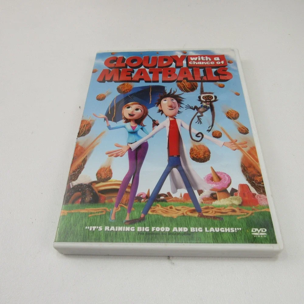 Cloudy with a Chance of Meatballs DVD Full‎ Screen & Widescreen Versions